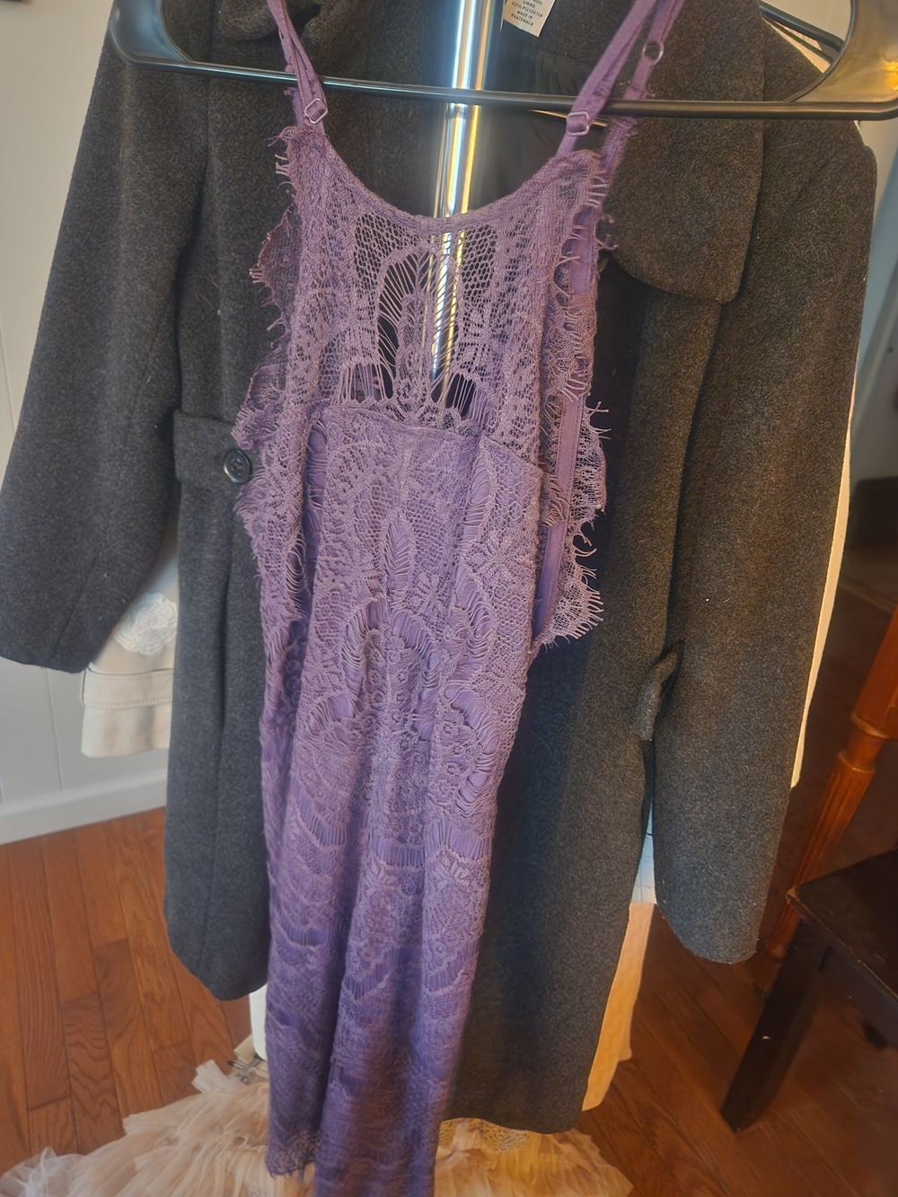 Lavender Lace Free People Dress